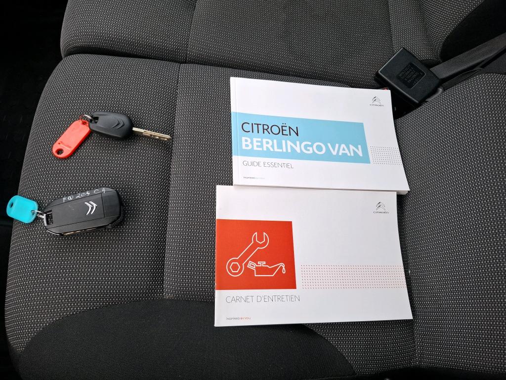 Citroen BERLINGO VAN M 650 BLUEHDI 100 S&S BVM5 CLUB 2020