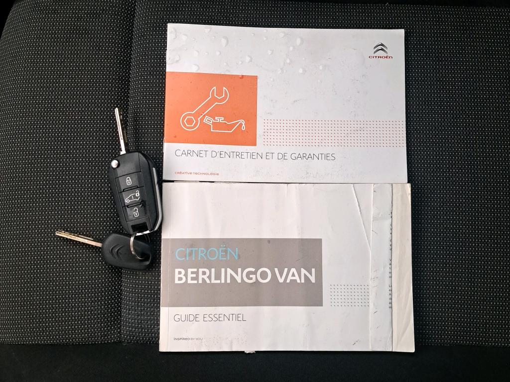 Citroen BERLINGO VAN M 650 BLUEHDI 100 S&S CLUB 2019