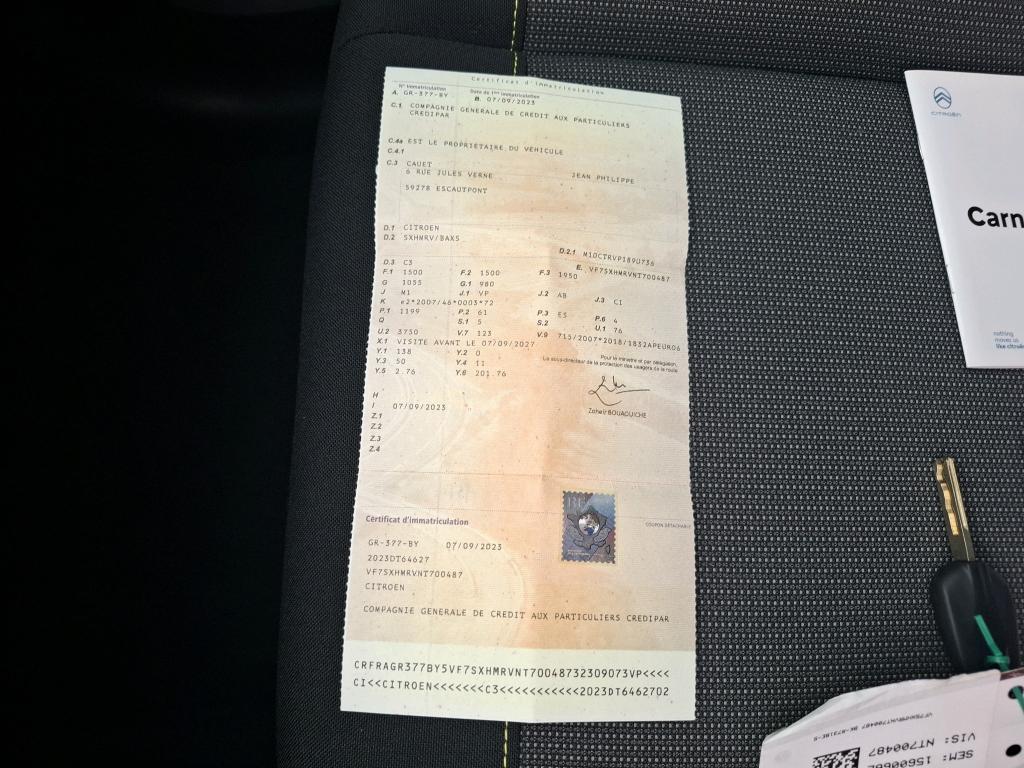 Citroen C3 PureTech 83 ch BVM5 You 2023
