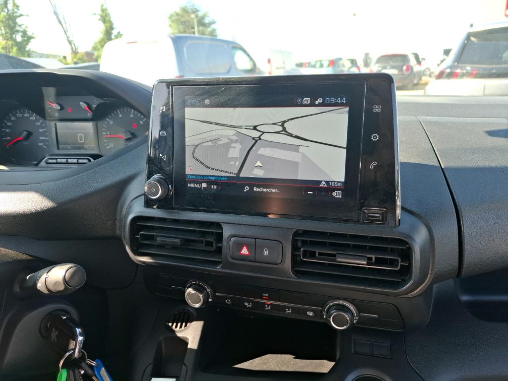 Peugeot PARTNER FOURGON STANDARD 650 KG BLUEHDI 100 S&S BVM5 ASPHALT 2020