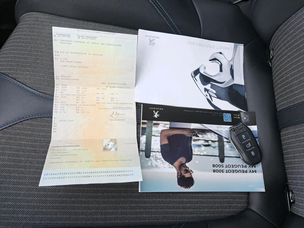 Peugeot 3008 BlueHDi 130ch S&S EAT8 Allure Pack 2022