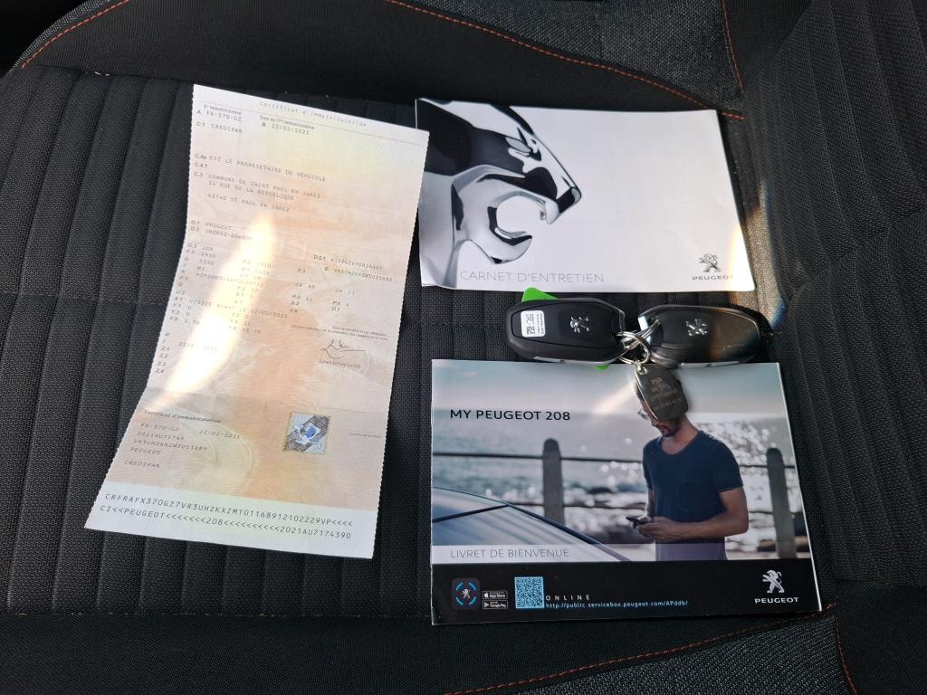Peugeot 208 Electrique 50 kWh 136ch Active 2021