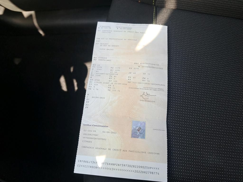 Citroen C3 PureTech 110 S&S BVM6 Shine 2022