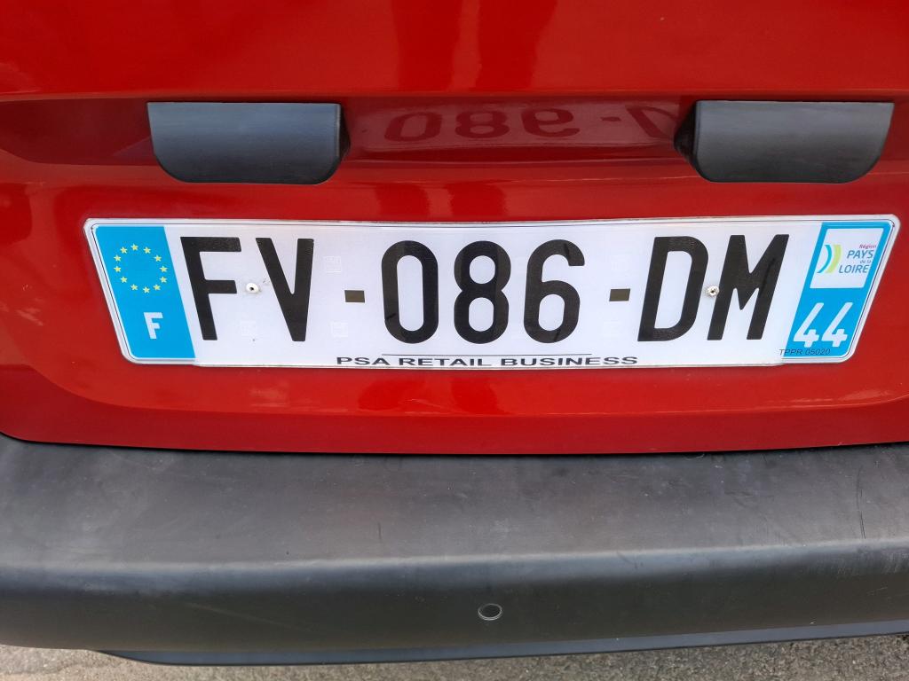Citroen BERLINGO VAN M 650 BLUEHDI 75 S&S BVM5 CLUB 2020
