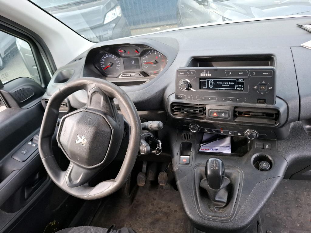 Peugeot PARTNER FOURGON STANDARD 650 KG BLUEHDI 100 S&S BVM5 PREMIUM 2021
