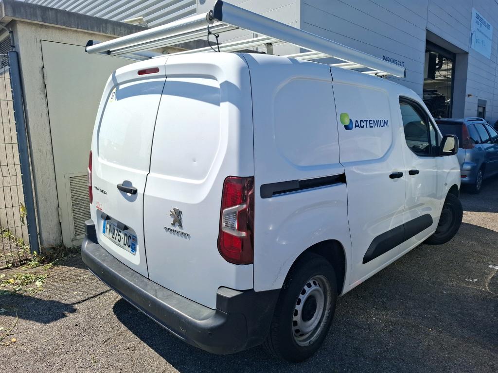 Peugeot PARTNER FOURGON STANDARD 650 KG BLUEHDI 75 BVM5 PREMIUM 2020