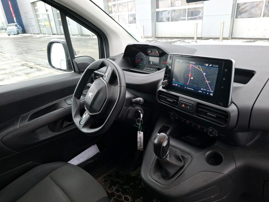 Peugeot PARTNER FOURGON STANDARD 650 KG BLUEHDI 100 S&S BVM5 ASPHALT 2021