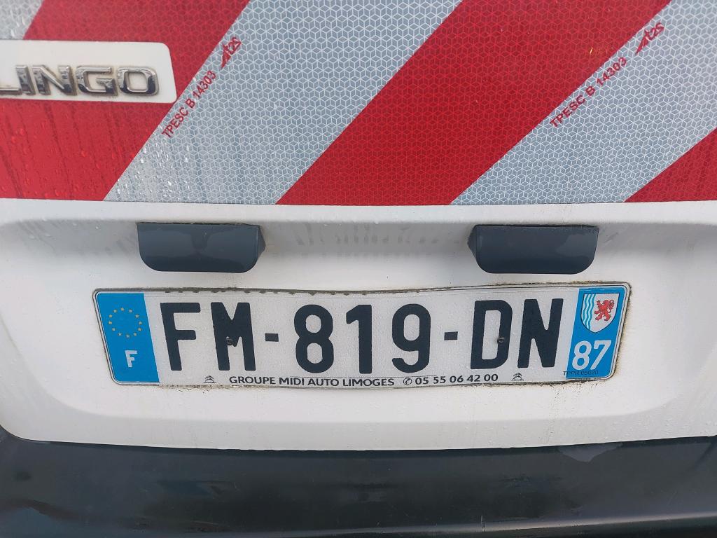 Citroen BERLINGO VAN M 650 BLUEHDI 100 S&S BVM5 CLUB 2019