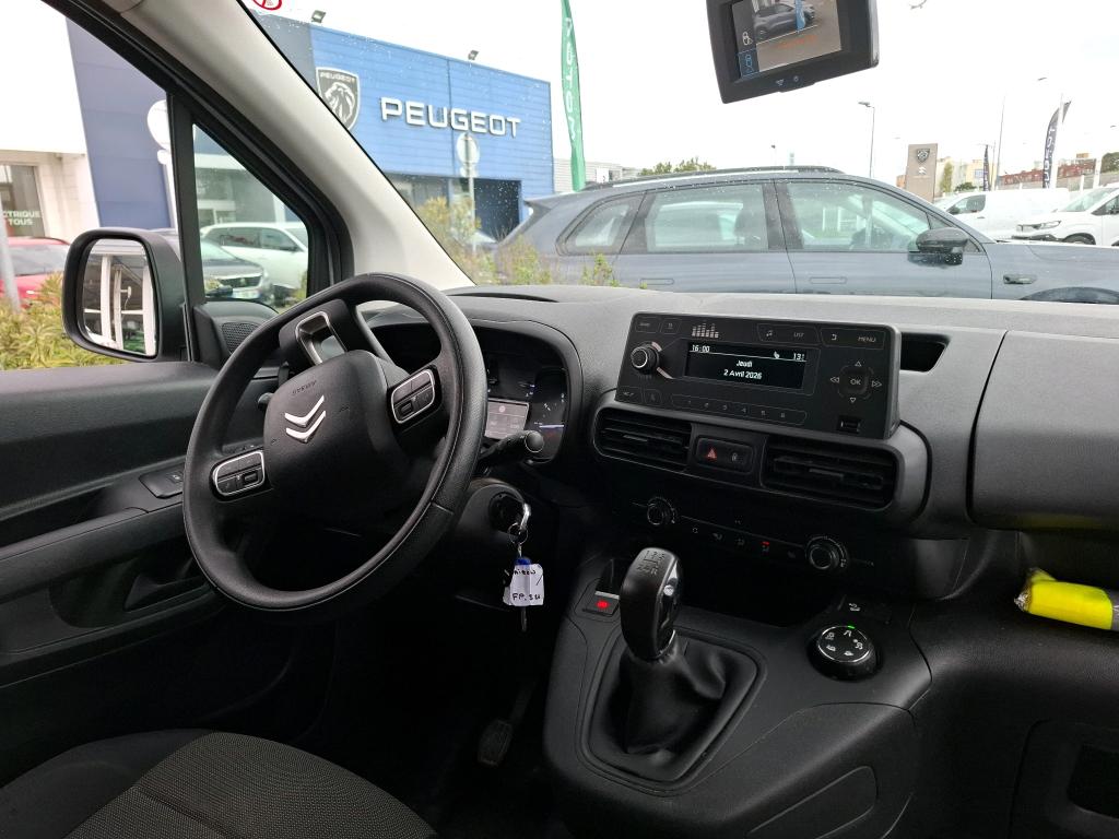 Citroen BERLINGO VAN M 650 BLUEHDI 100 S&S BVM5 CLUB 2020