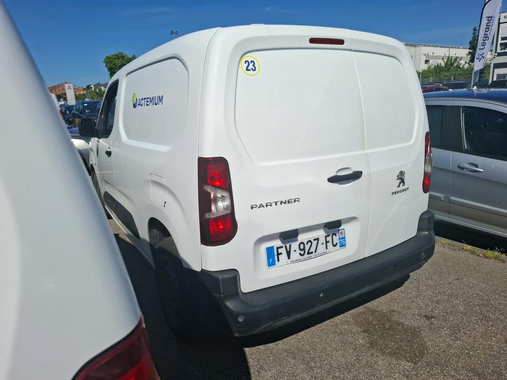 Peugeot PARTNER FOURGON STANDARD 650 KG BLUEHDI 75 BVM5 PREMIUM 2020