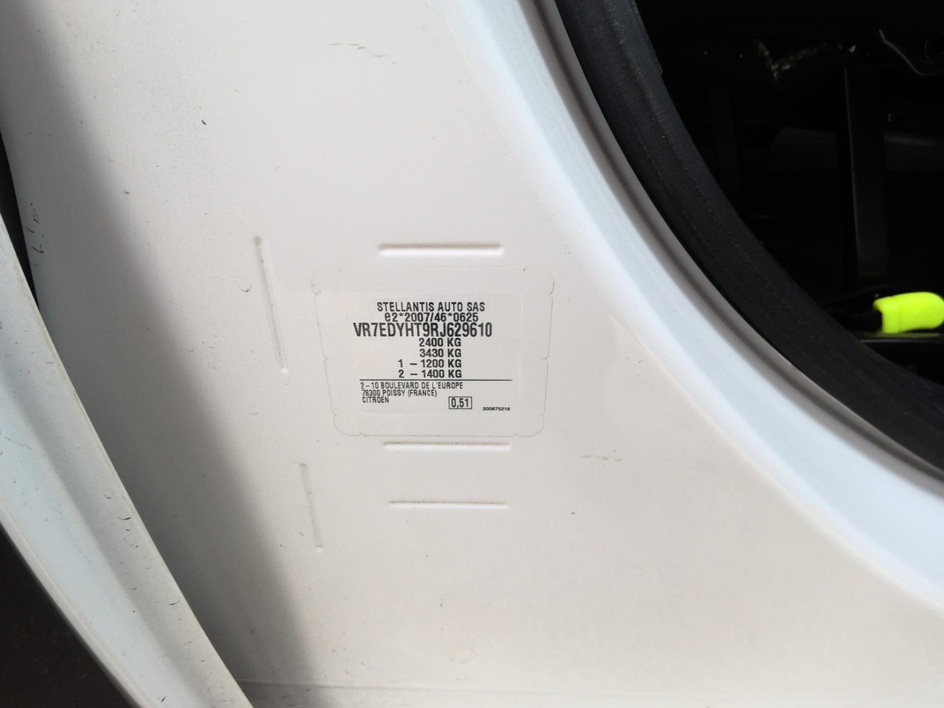 Citroen BERLINGO VAN TAILLE XL 950KG BLUEHDI 100 S&S BVM6  2024