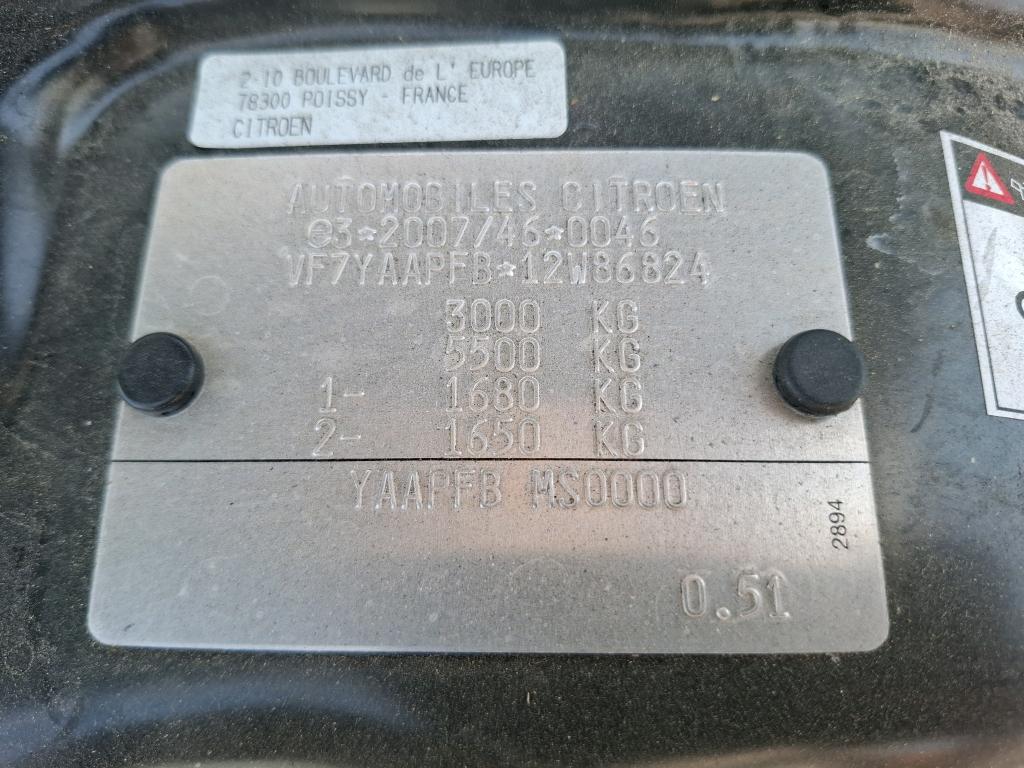 Citroen JUMPER TOLE 30 L2H2 BLUEHDi 120 S&S BVM6 2023