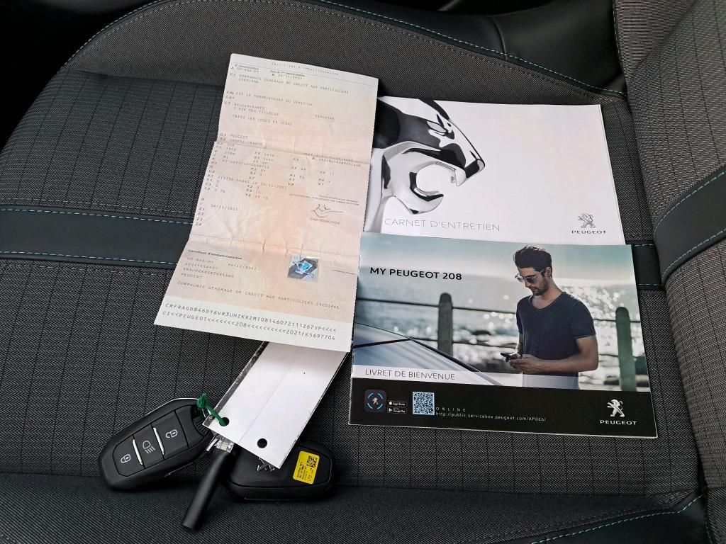 Peugeot 208 Electrique 50 kWh 136ch Allure Business 2021