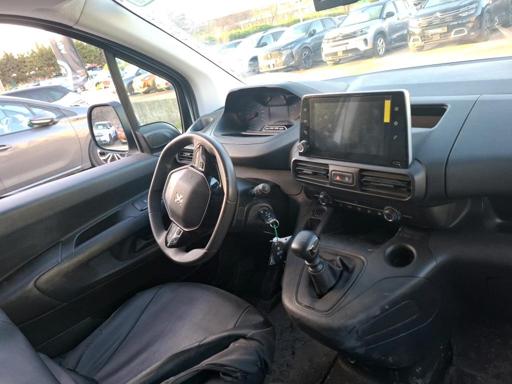 Peugeot PARTNER FOURGON STANDARD 650 KG BLUEHDI 100 S&S BVM6 ASPHALT 2022