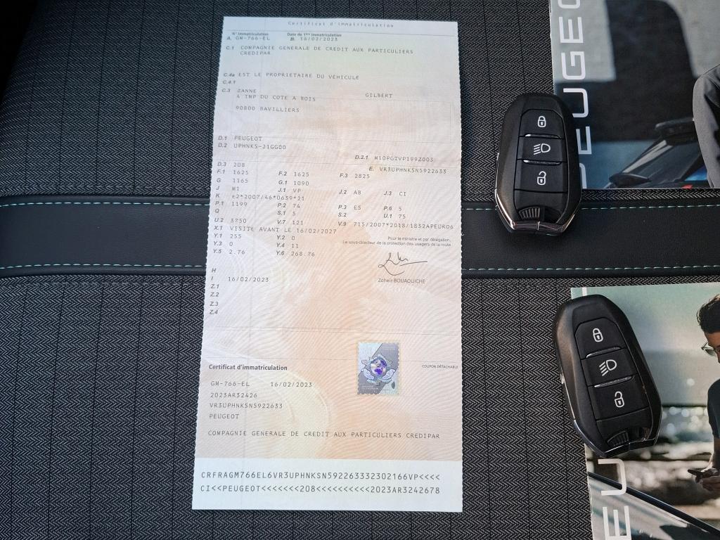 Peugeot 208 PureTech 100 S&S EAT8 Allure Pack 2023