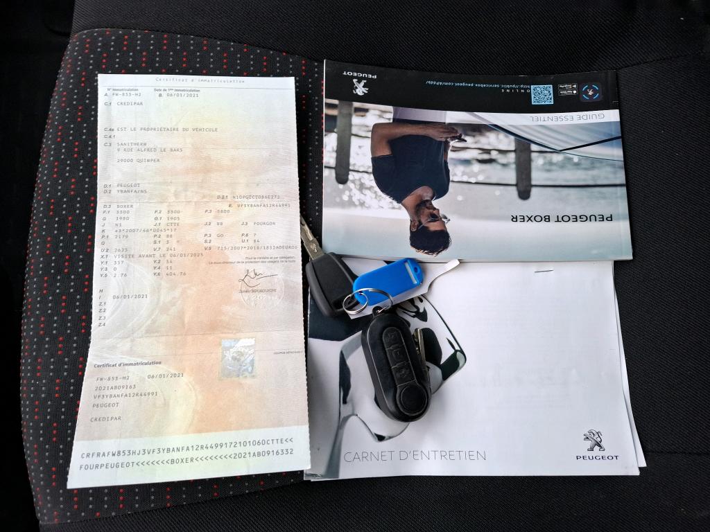 Peugeot BOXER TOLE 333 L1H2 BLUEHDI 120 S&S PRO 2021