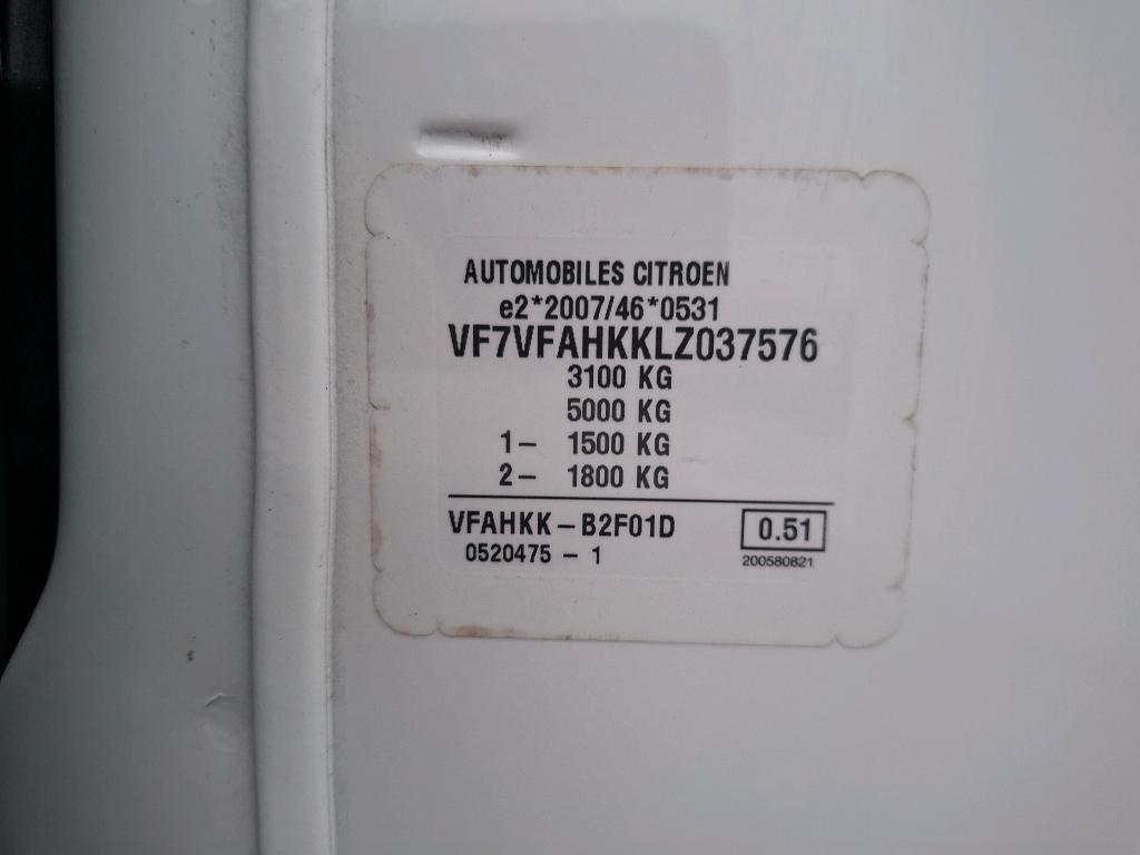 Citroen JUMPY FGN M BLUEHDI 120 S&S BVM6 CLUB 340 NM 2020