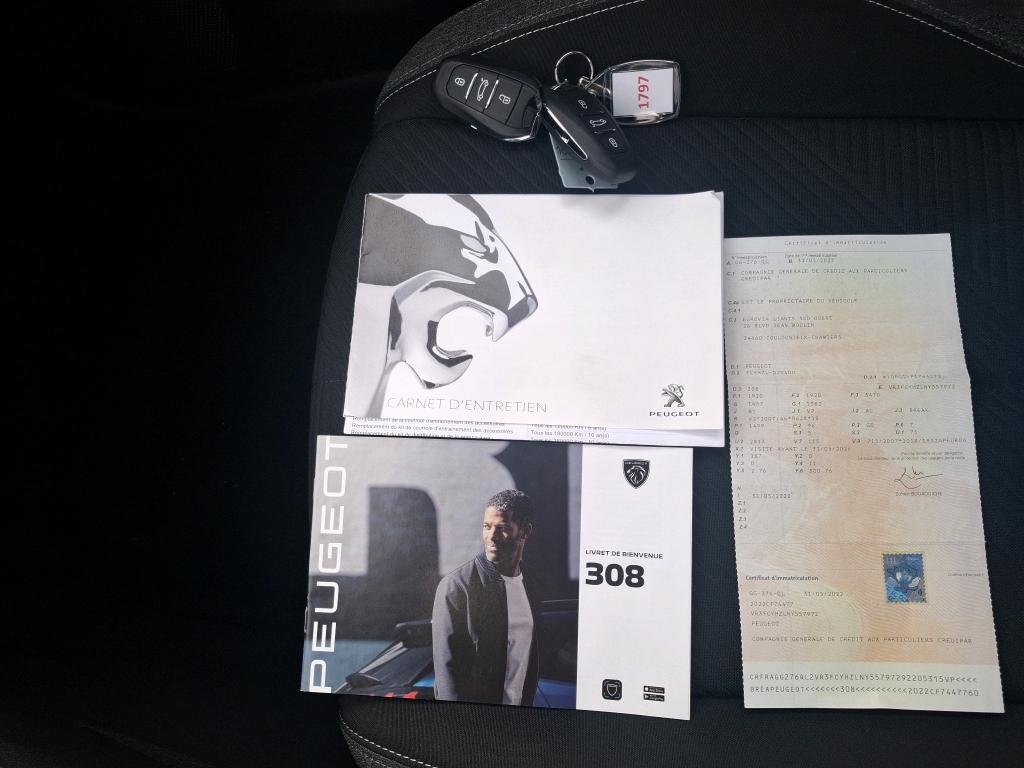 Peugeot 308 SW BlueHDi 130ch S&S BVM6 Active Pack 2022
