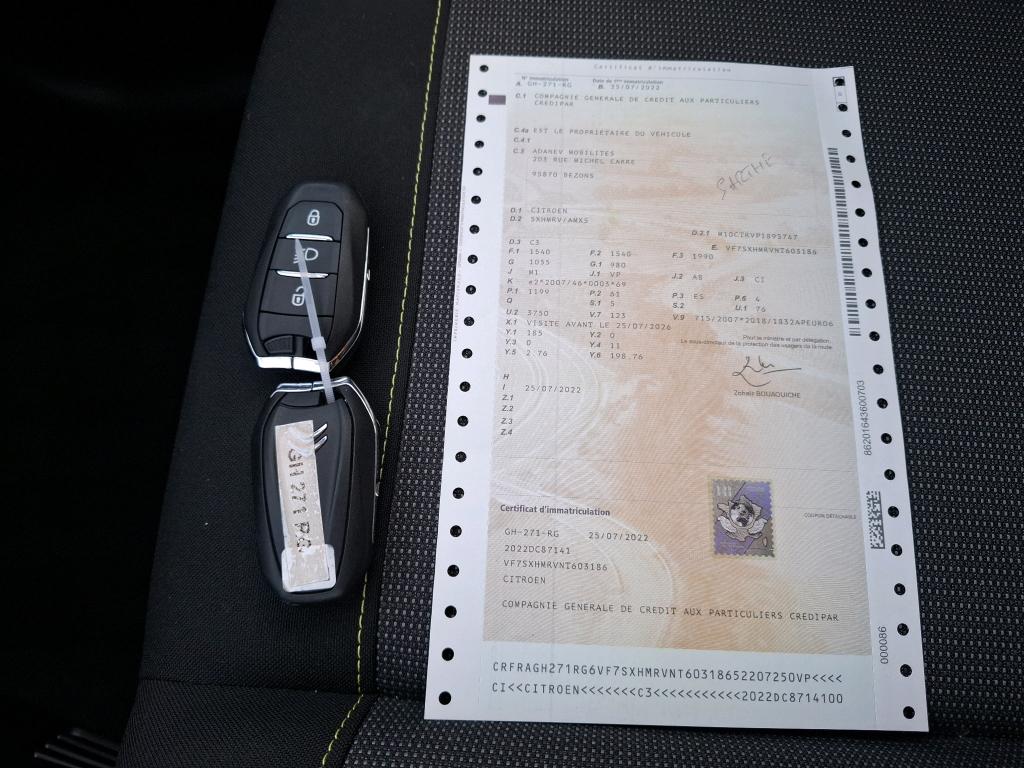 Citroen C3 PureTech 83 S&S BVM5 Shine 2022