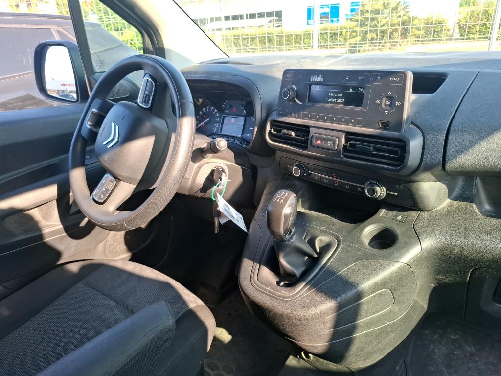Citroen BERLINGO VAN M 650 BLUEHDI 100 S&S BVM5 CLUB 2019
