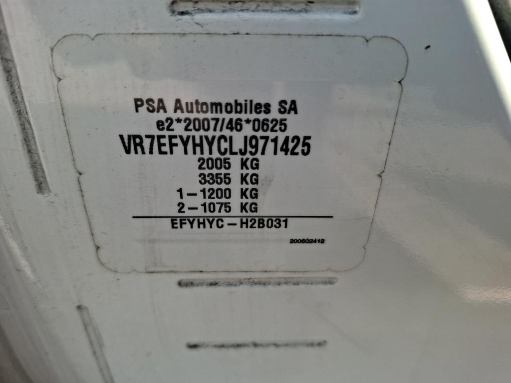 Citroen BERLINGO VAN M 650 BLUEHDI 100 S&S BVM5 CLUB 2021