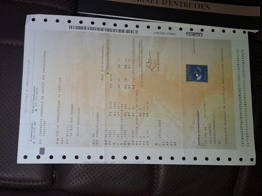 DS DS 9 Hybride E-Tense 225 Rivoli + 2021