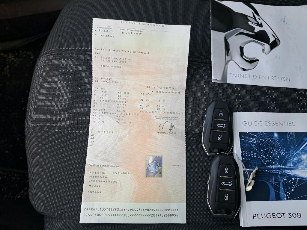 Peugeot 308 BlueHDi 130ch S&S BVM6 Allure Business 2019
