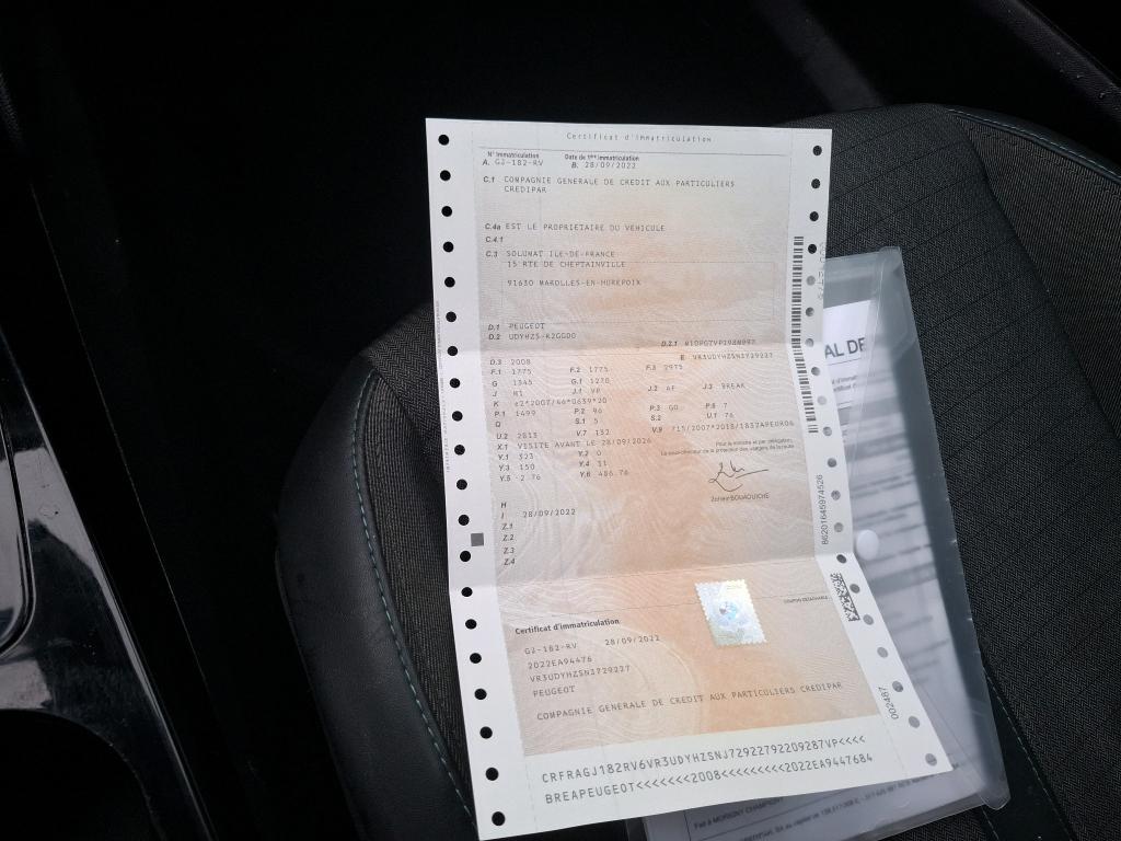 Peugeot 2008 BlueHDi 130 S&S EAT8 Allure 2022