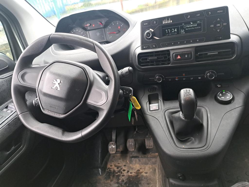 Peugeot PARTNER FOURGON STANDARD 1000 KG BLUEHDI 100 S&S BVM5 GRIP 2020