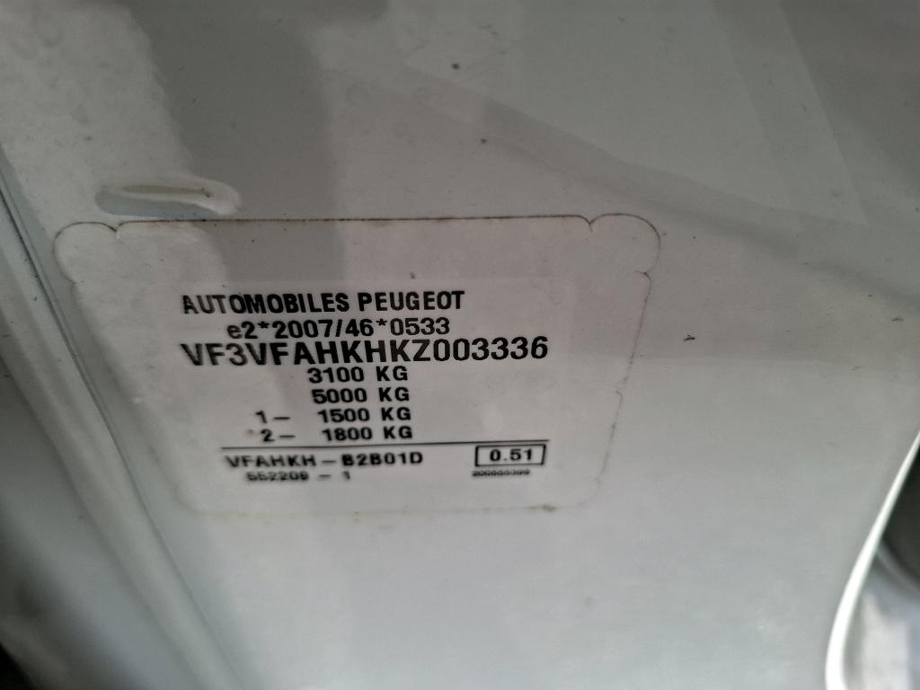 Peugeot EXPERT FGN TOLE STANDARD BLUEHDI 120 S&S BVM6 PREMIUM PACK 2019