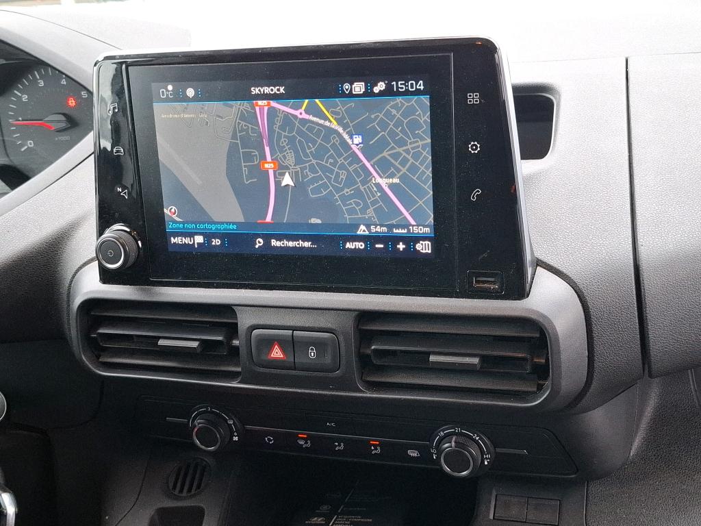 Peugeot PARTNER FOURGON STANDARD 650 KG BLUEHDI 100 S&S BVM5 ASPHALT 2021