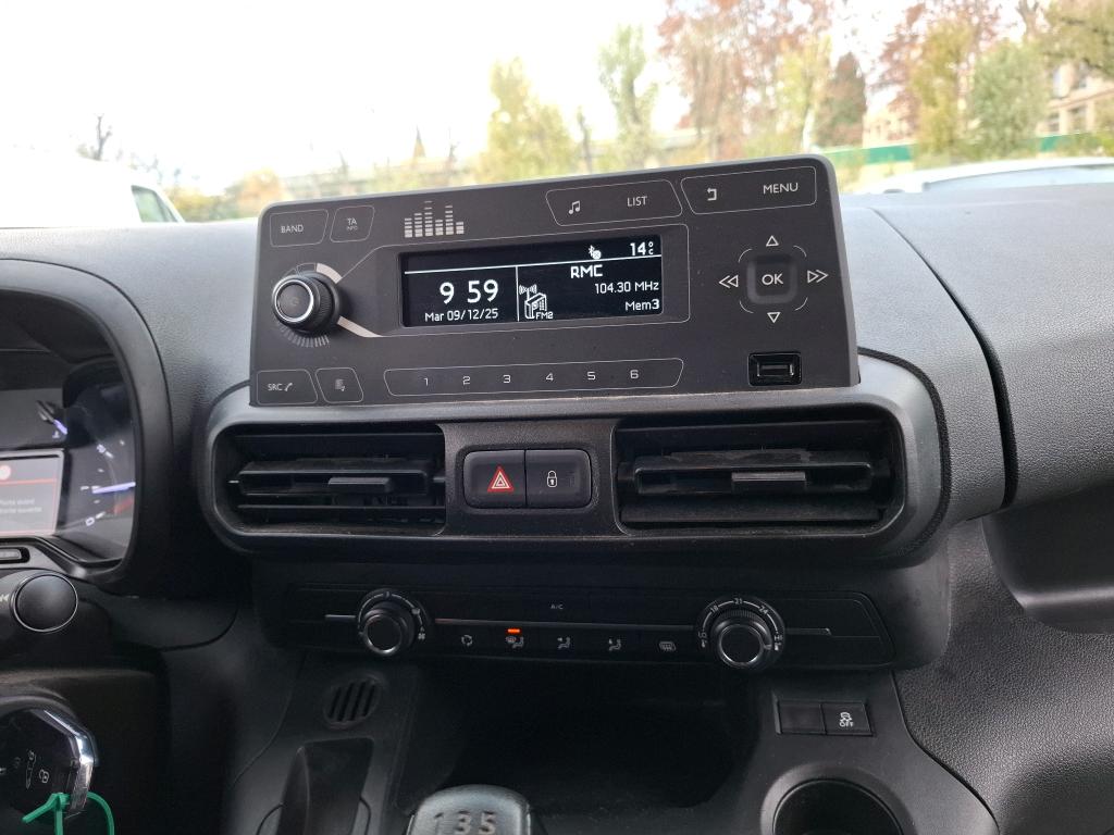 Citroen BERLINGO VAN M 650 BLUEHDI 100 S&S BVM5 CLUB 2020