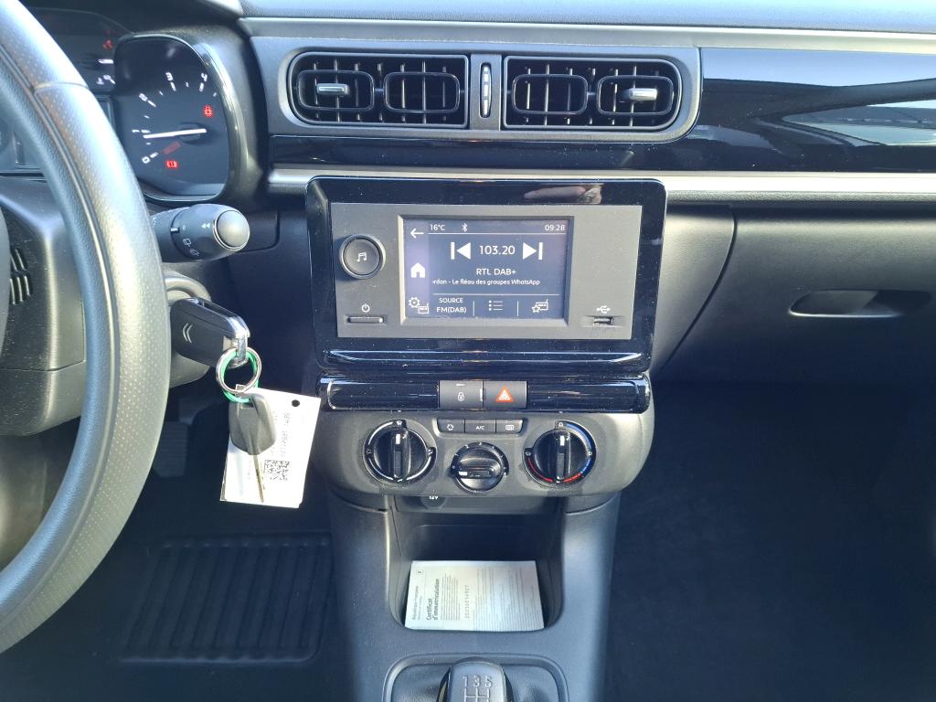 Citroen C3 PureTech 83 ch BVM5 You 2023