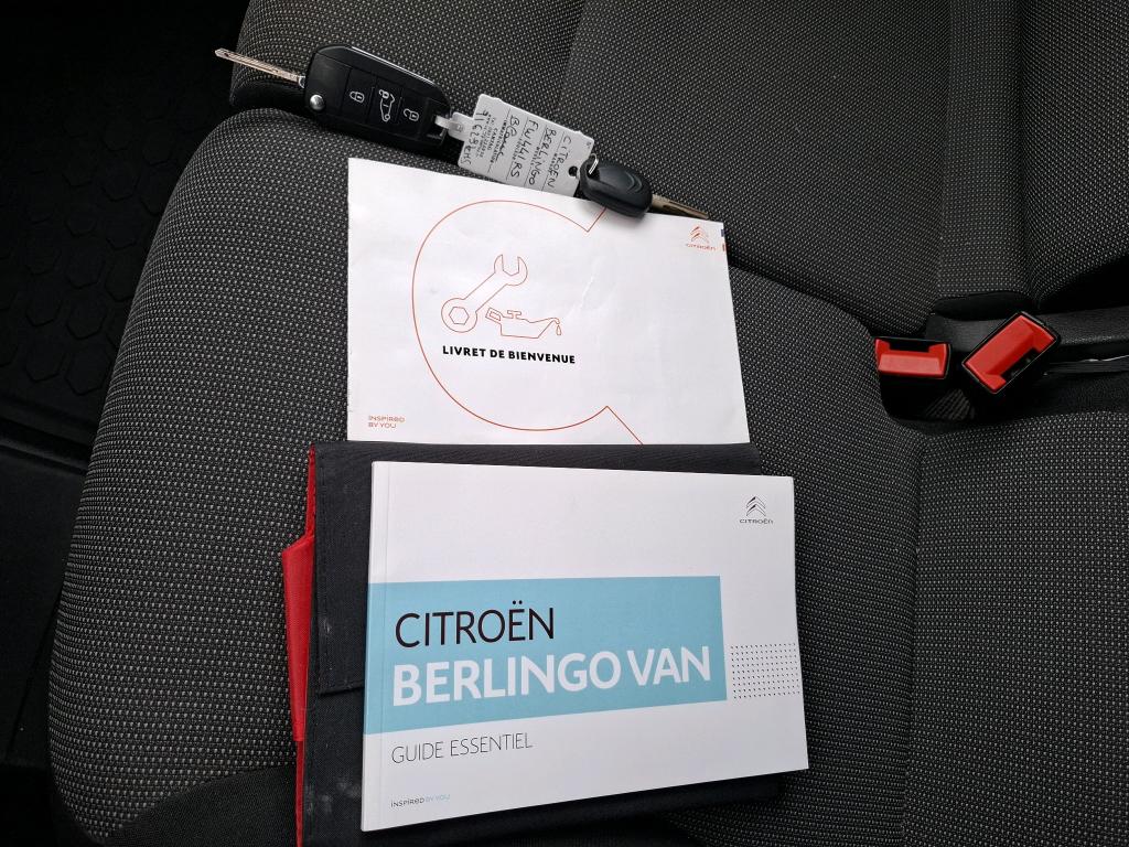 Citroen BERLINGO VAN M 650 BLUEHDI 100 S&S BVM5 CLUB 2021