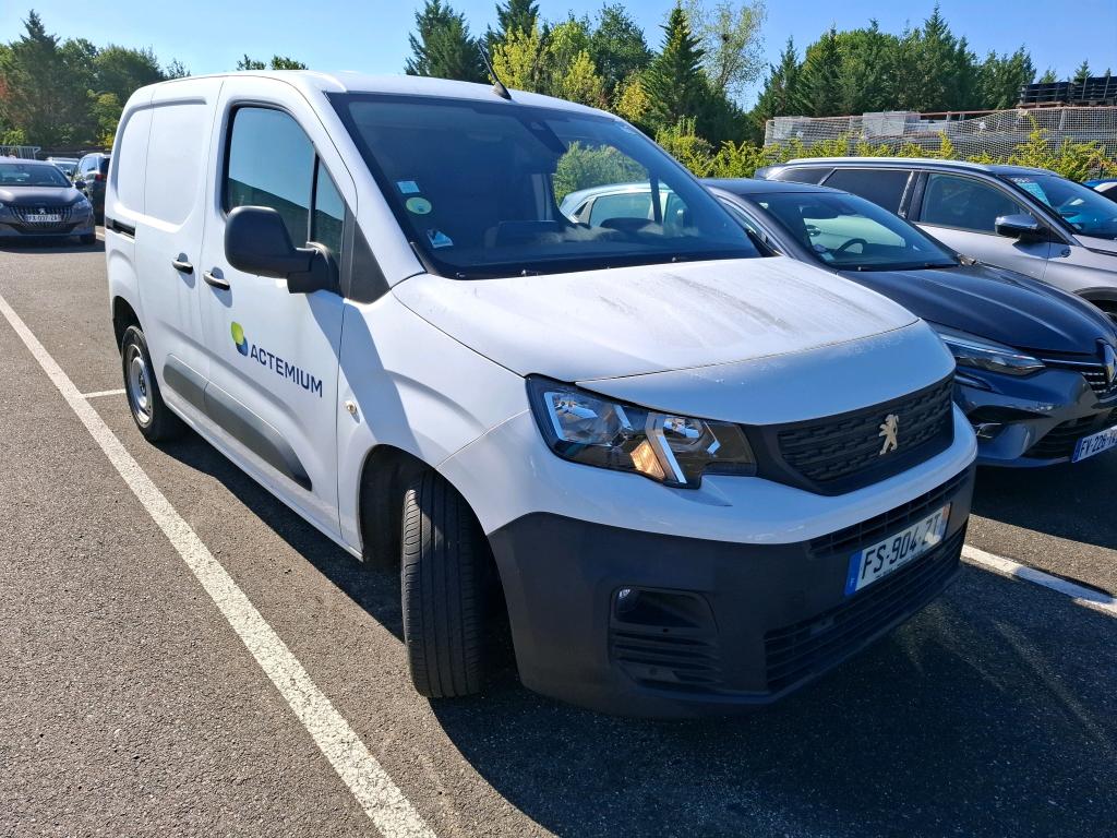 Peugeot PARTNER FOURGON STANDARD 650 KG BLUEHDI 100 S&S BVM5 ASPHALT 2020