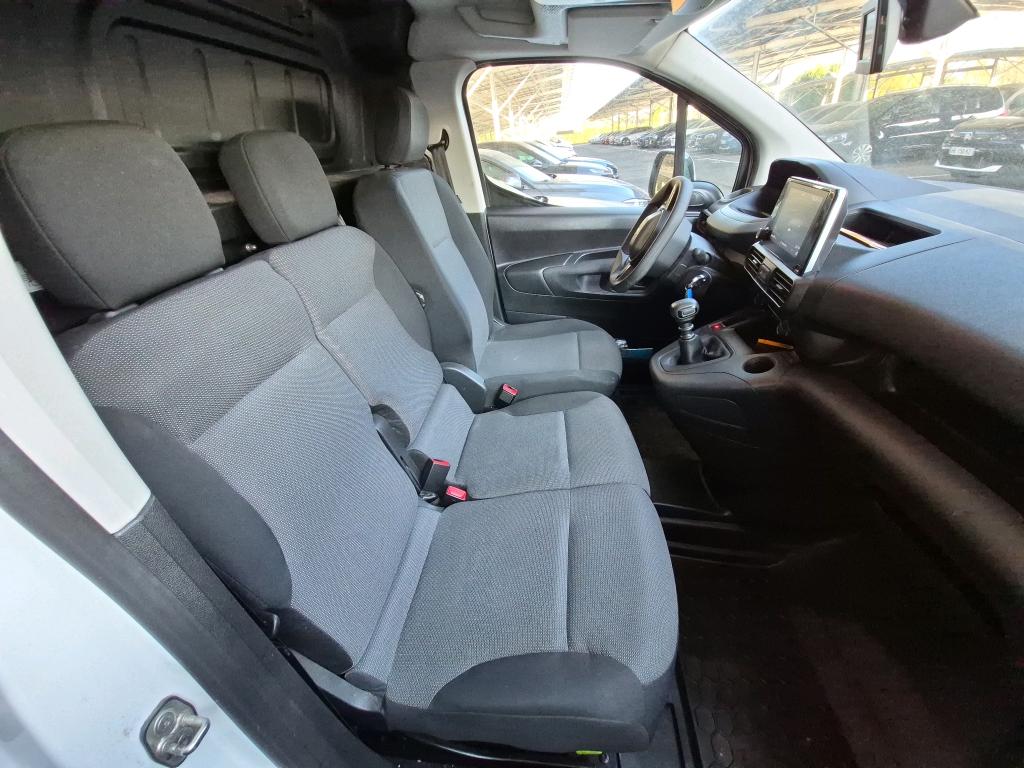 Peugeot PARTNER FOURGON STANDARD 650 KG PURETECH 110 S&S BVM6 PREMIUM 2022