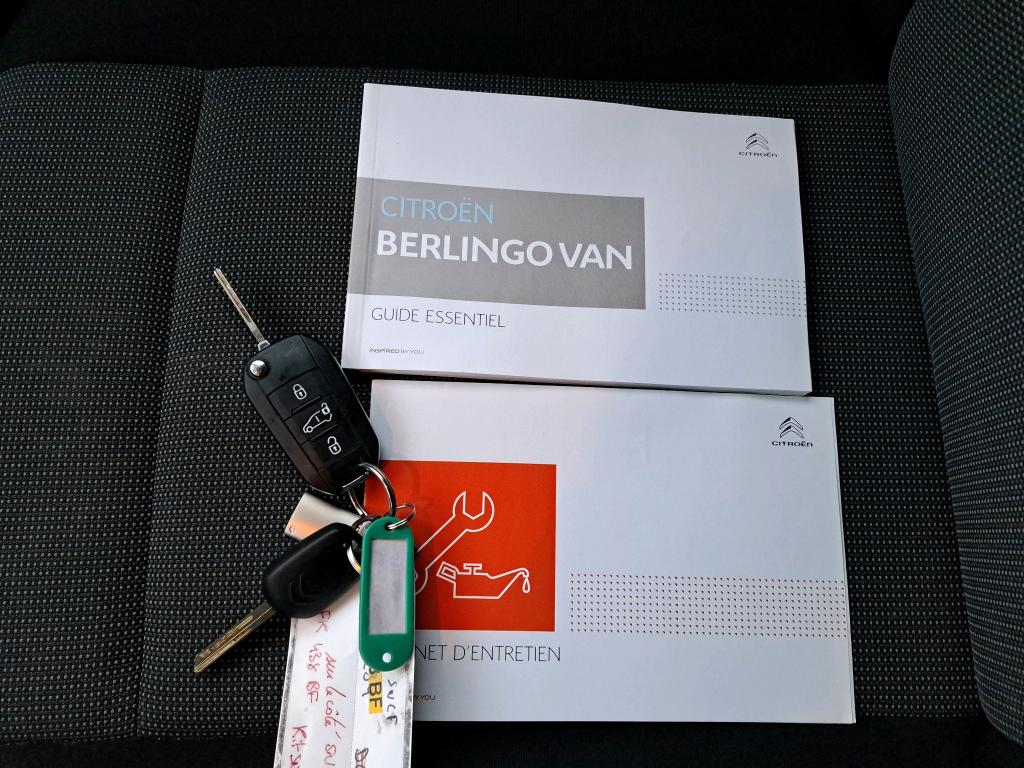Citroen BERLINGO VAN M 650 BLUEHDI 100 S&S CLUB 2019