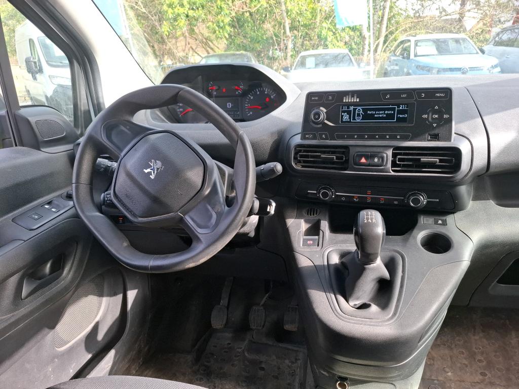 Peugeot PARTNER FOURGON STANDARD 650 KG BLUEHDI 100 S&S BVM5 PREMIUM 2020