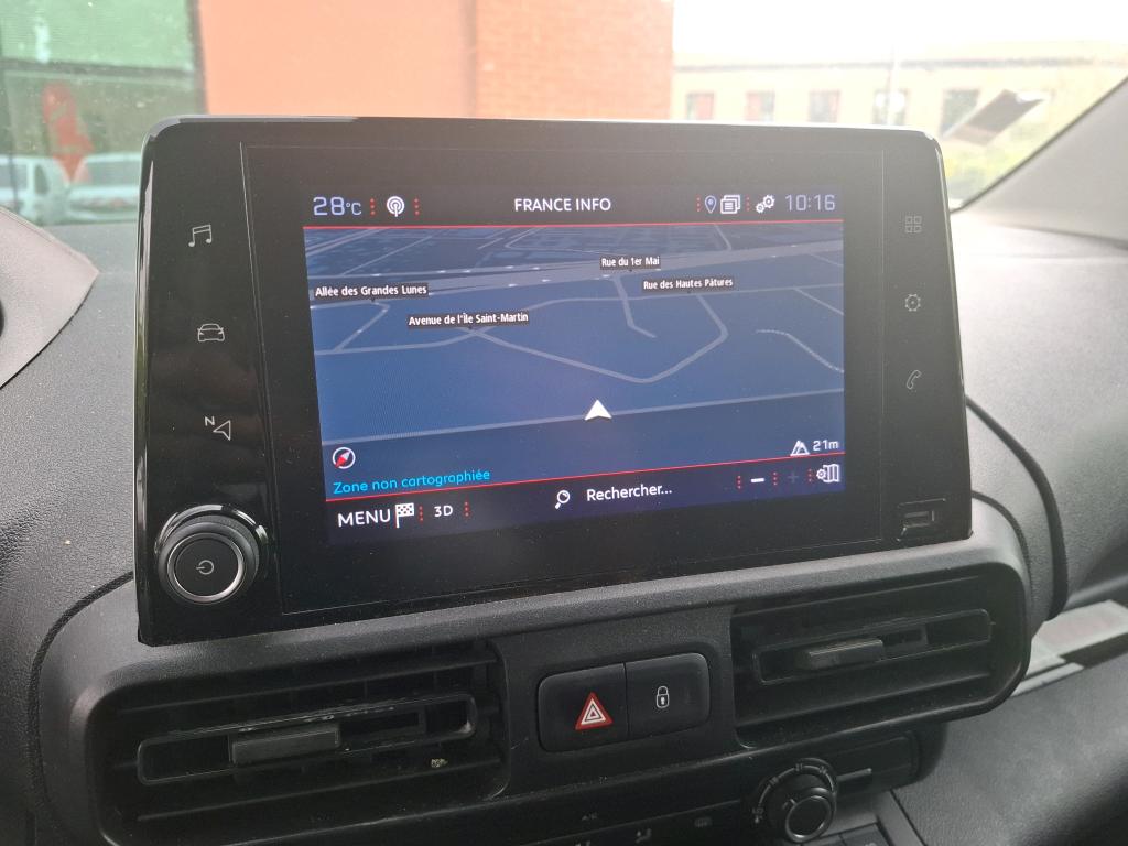 Peugeot PARTNER FOURGON LONG 950 KG BLUEHDI 130 S&S EAT8 ASPHALT 2021