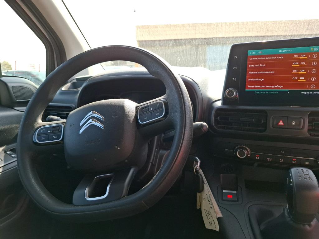 Citroen BERLINGO VAN M 650 BLUEHDI 100 S&S BVM5 CLUB 2020