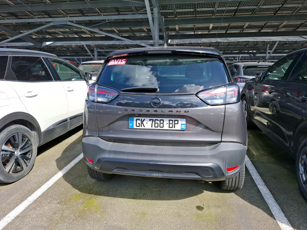 Opel Crossland 1.2 Turbo 130 ch BVA6 GS Line 2022