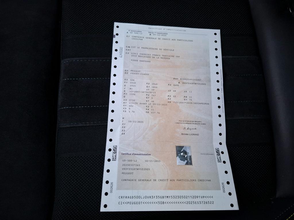 Peugeot 508 Hybrid4 360 e-EAT8 Peugeot Sport Engineered  2021