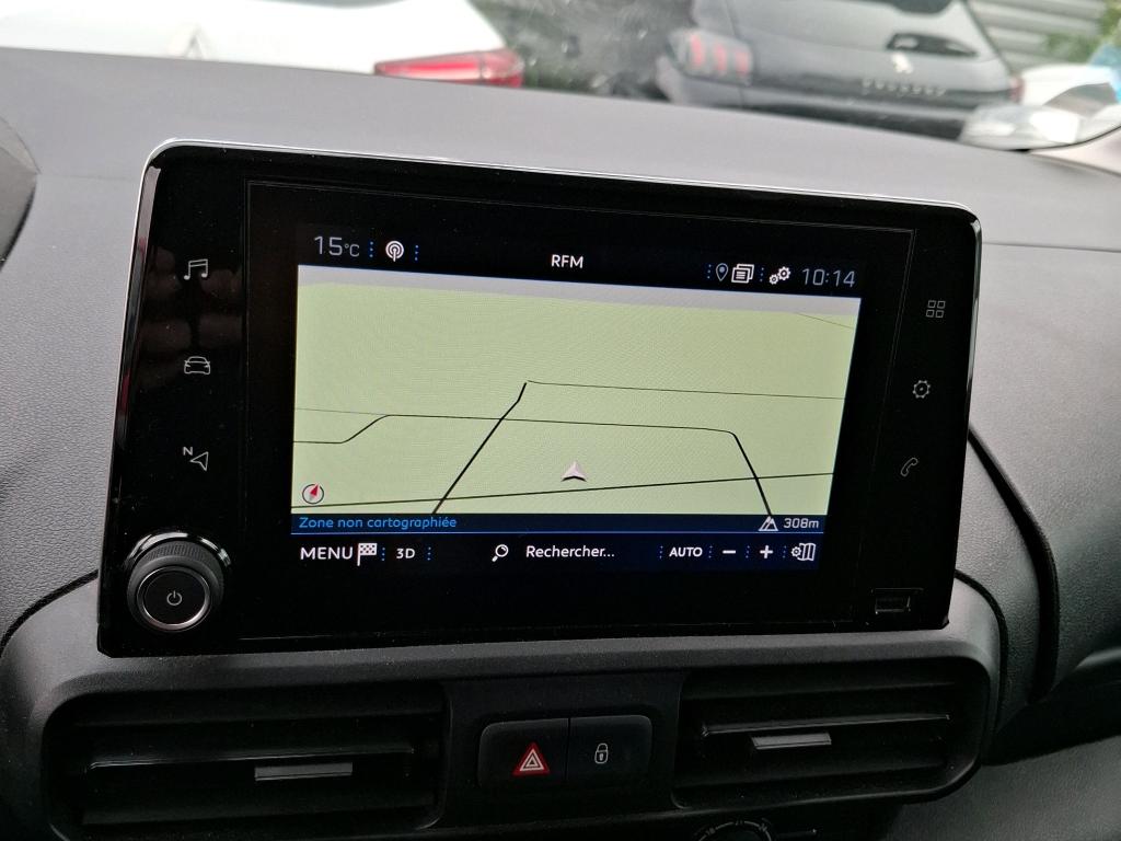 Peugeot PARTNER FOURGON STANDARD 650 KG BLUEHDI 100 S&S BVM6 ASPHALT 2021