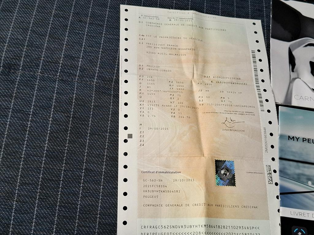 Peugeot 208 BLUEHDI 100 S&S BVM6 PREMIUM PACK 2021