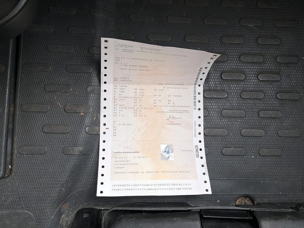 Citroen JUMPER TOLE 30 L1H2 BLUEHDi 120 S&S BVM6 CLUB 2021