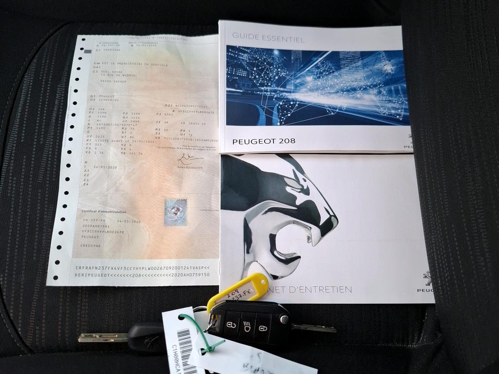 Peugeot 208 AFFAIRE BLUEHDI 100 S&S BVM5 PREMIUM 2020