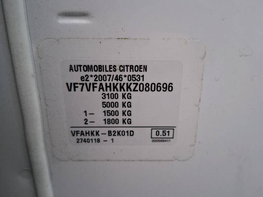 Citroen JUMPY FGN M BLUEHDI 120 S&S BVM6 DRIVER 340 NM 2019