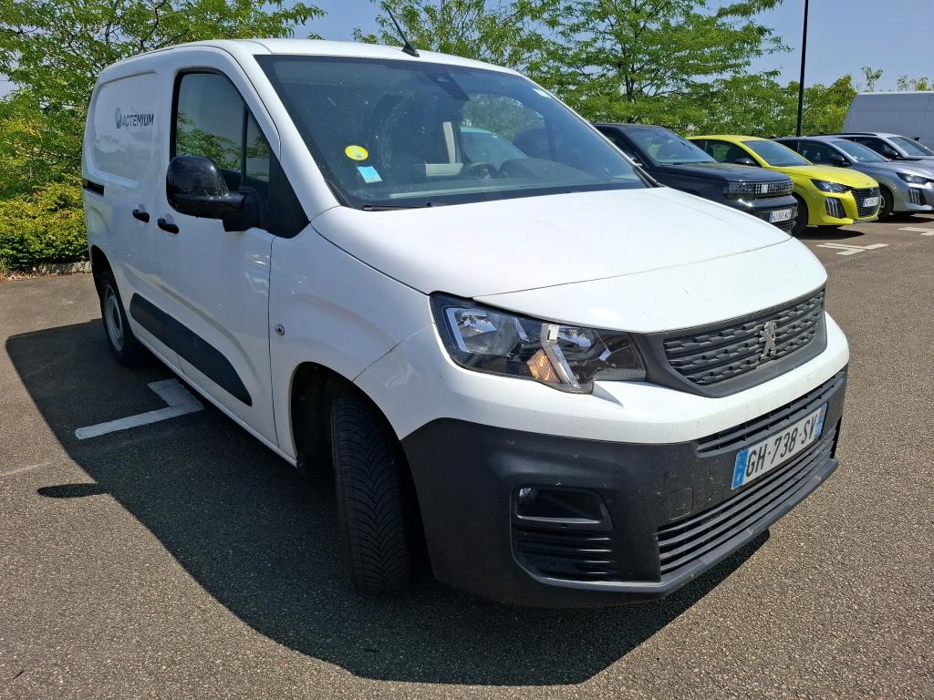 Peugeot PARTNER FOURGON STANDARD 650 KG BLUEHDI 100 S&S BVM6 ASPHALT 2022