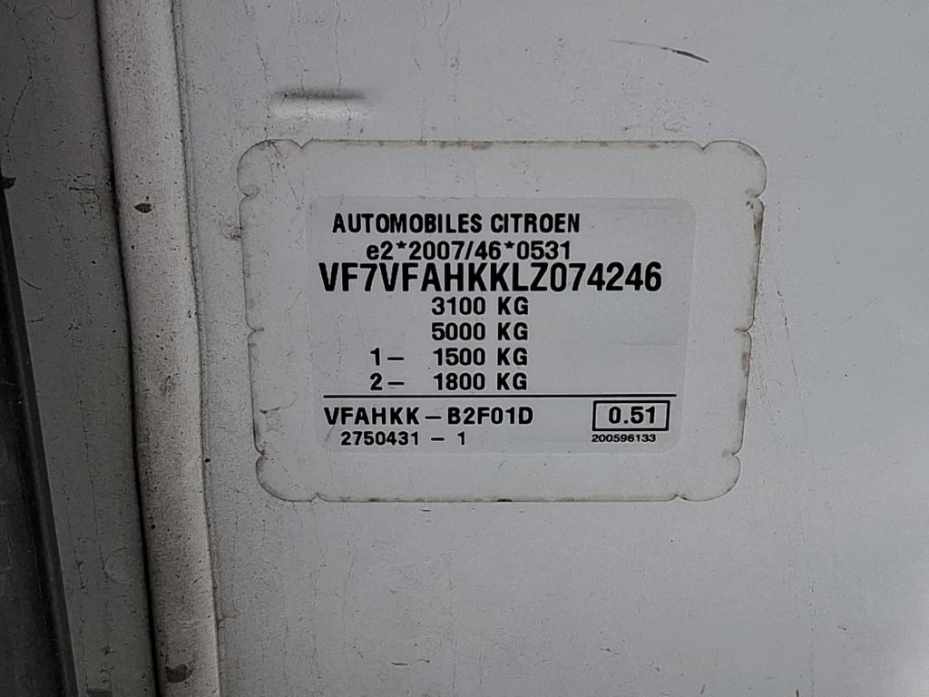 Citroen JUMPY FGN M BLUEHDI 120 S&S BVM6 CLUB 340 NM 2020