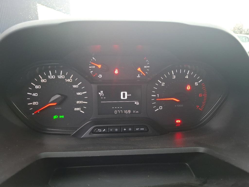 Peugeot PARTNER FOURGON STANDARD 650 KG BLUEHDI 100 S&S BVM5 PREMIUM 2019